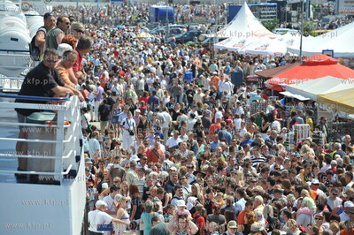 Gdynia The Tall Ships Races 2009. Tlumy turystow i...