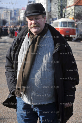 Realizacja filmu Czarny Czwartek na rogu ul. 10 Lutego...