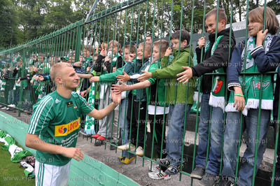Mecz pilkarski ekstraklasy Lechia Gdansk - Zaglebie...
