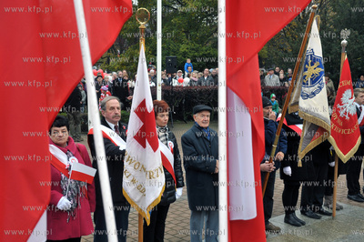 Gdynskie Urodziny Niepodleglej.Oficjalne uroczystosci...