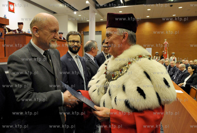 Uroczyste posiedzenie Senatu Uniwersytetu Gdanskiego...