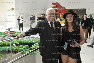 Wizyta Lecha Wałęsy w Billund w Danii. Były prezydent...