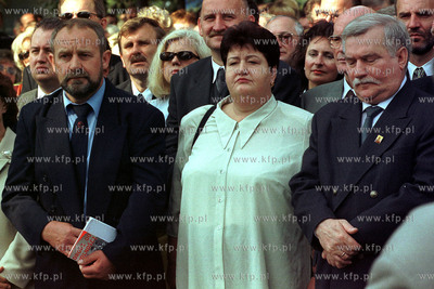 XX rocznica strajkow sierpniowych - powstania Solidarnosci...