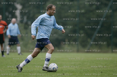 Sopot. Mecz reprezenacji Sopotu z druzyna Orange. nz...