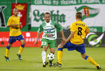 Gdansk. Meczo mistrzostwo Ekstraklasy. Lechia Gdansk...