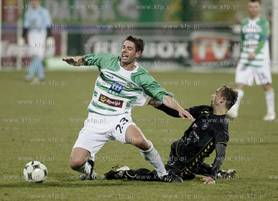 Gdansk.Mecz o mistrzostwo ekstraklasy Lechia Gdansk...