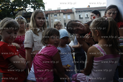 Gdansk Wrzeszcz. Podworko pomiedzy ulicami Konrada...