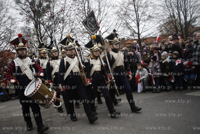 Gdansk. Parada z okazji z Swieta Niepodleglosci.
11.11.2010
fot....