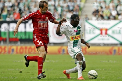 PGE Arena. Mecz o mistrzostwo Ekstraklasy Lechia Gdansk...