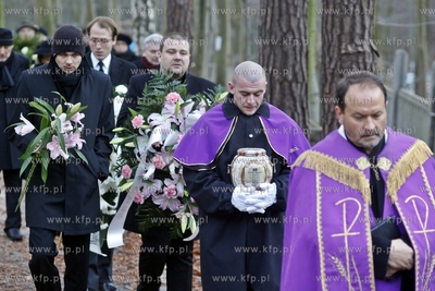 Sopot. Cmentarz Komunalny. Pogrzeb aktorki Joanny Bogackiej.
03.12.2012
fot....