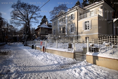 Sopot. Dom przy ul. Antoniego Abrahama.
14.01.2013
fot....