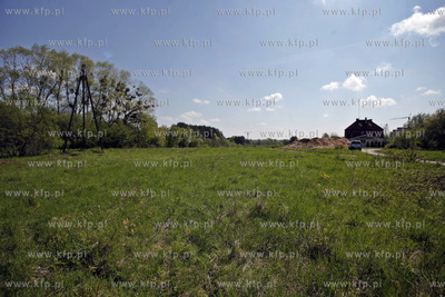 Trasa przyszlej Pomorskiej Kolei Metropolitalnej. Nz....