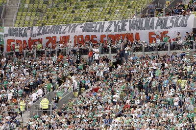 PGE Arena. Mecz o mistrzostwo T-Mobile Ekstraklasy...