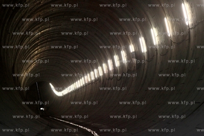 Tunel pod Martwa Wisla, wywiercony przez maszyne TBM.
17.01.2014
fot....