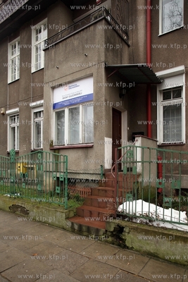 Kamienice przy ul. Kossaka w Gdansku Wrzeszczu. Nz....