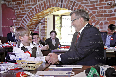 Wizyta Prezydenta RP Bronislawa Komorowskiegow Sztumie....