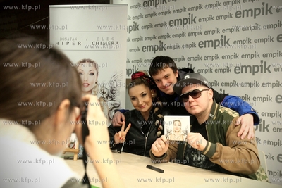 Galeria Baltycka w Gdansku. Promocja nowej plyty Donatana...