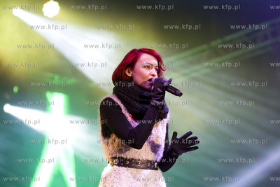 Gdańsk. Targ Węglowy. Wielki Final Orkiestry Swiatecznej...