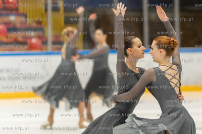Hala Olivia. Mistrzostwa Polski w Łyżwiarstwie Synchronicznym...