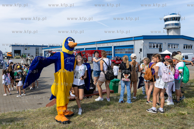 Port Lotniczy Gdańsk. Piknik lotniczy dla uczniów...