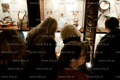 Gdansk. Manufaktura S&A w Muzeum Bursztynu. Tryptyk...