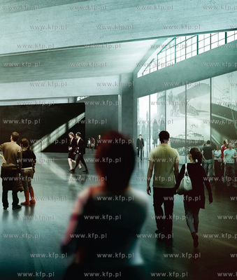 Gdynia. Magazyn Tranzytowy Dworca Morskiego. Ogloszenie...