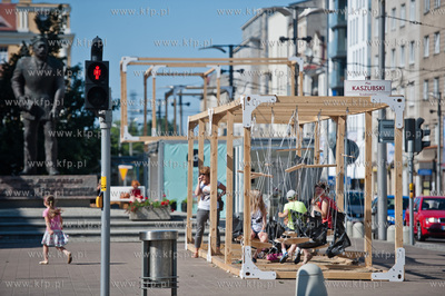 Gdynia. Plac Kaszubski. Festiwal Gdynia Design Days.
Nz...