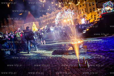 Gdansk. Targ Weglowy. 23 Final Wielkiej Orkiestry Swiatecznej...