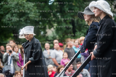 Gdansk. Boisko przy ul. Dolna Brama. XX Miedzynarodowy...