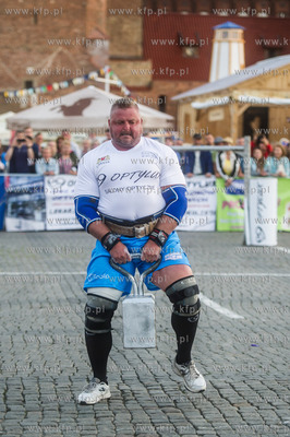 Gdańsk. Targ Węglowy. Zawody Pucharu Polski Strong...