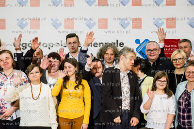 Gdańsk. Wrzeszcz. Galeria Bałtycka. Gala wręczenia...