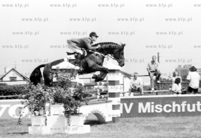 Miedzynarodowe Zawody Konne CSIO w Sopocie. 04.06.1992...