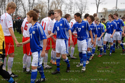 Reprezentacja Polski do lat 17 (rocznik 1991) przegrala...