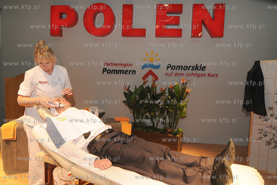 Berlin. Polski pawilon na International Tourism Bourse...