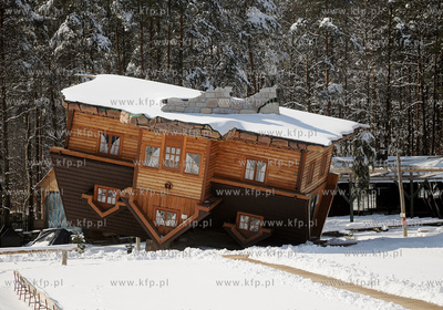 Zima w Centrum Edukacji Promocji Regionu w Szymbarku...
