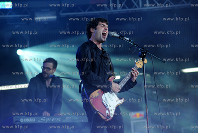 Gdansk. Plac zebran Ludowych. Scena letnia. Koncert...