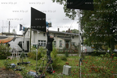 Slowienska kolo Swidwina. Plan filmu Swieta krowa w...