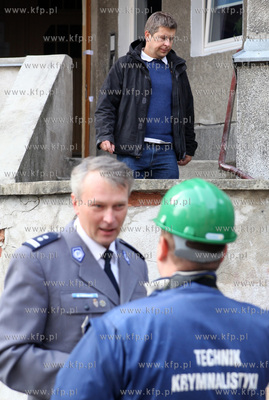 Sopot. W nocy 12.10.2010 wybuchl pozar na poddaszu...