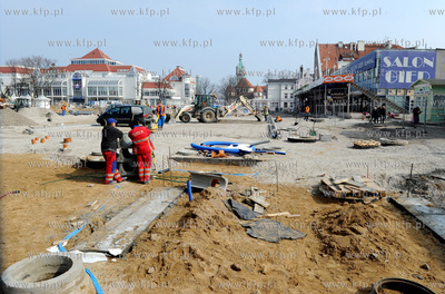 Sopot. Remont Placu Przyjaciol Sopotu. Zakonczenie...