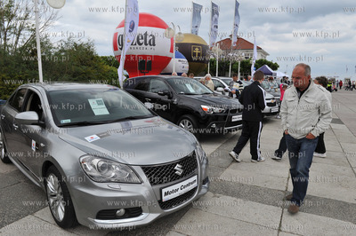 Plac Zdrojowy w Sopocie. Moto Show na Molo zorganizowany...
