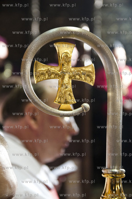 W Bazylice katedralnej w Pelplinie świecenia biskupie...