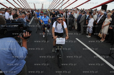 Otwarcie mostu w Kwidzynie. 26.07.2013 fot. Piotr Szymanski...