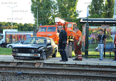 Na wysokosci Placu Zebran Ludowych w Gdansku doszlo...