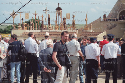 Papiez Jan Pawel II w Trojmiescie Na zdjeciu Obrazki...