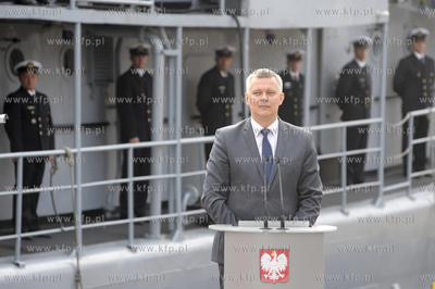 Gdansk  Stocznia Remontowa Shipbuilding Chrzest i wodowanie...