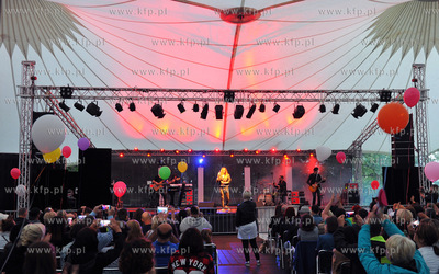 Sopot. Klub Pick and Roll Tarasy przy Aqua Park. Koncert...