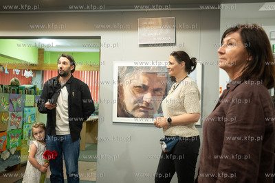 Gdansk 10.07.2025 Wernisaz wystawy Karoliny Misztal...