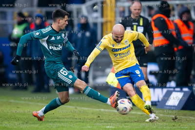 PKO Ekstraklasa: Arka Gdynia - Legia Warszawa n/z Tornike...