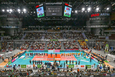 Ergo Arena Gdańsk/Sopot. 25. runda PlusLigi. Energa...