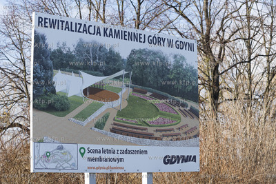 Rewitalizacja Kamiennej Góry w Gdyni. Trwają prace...